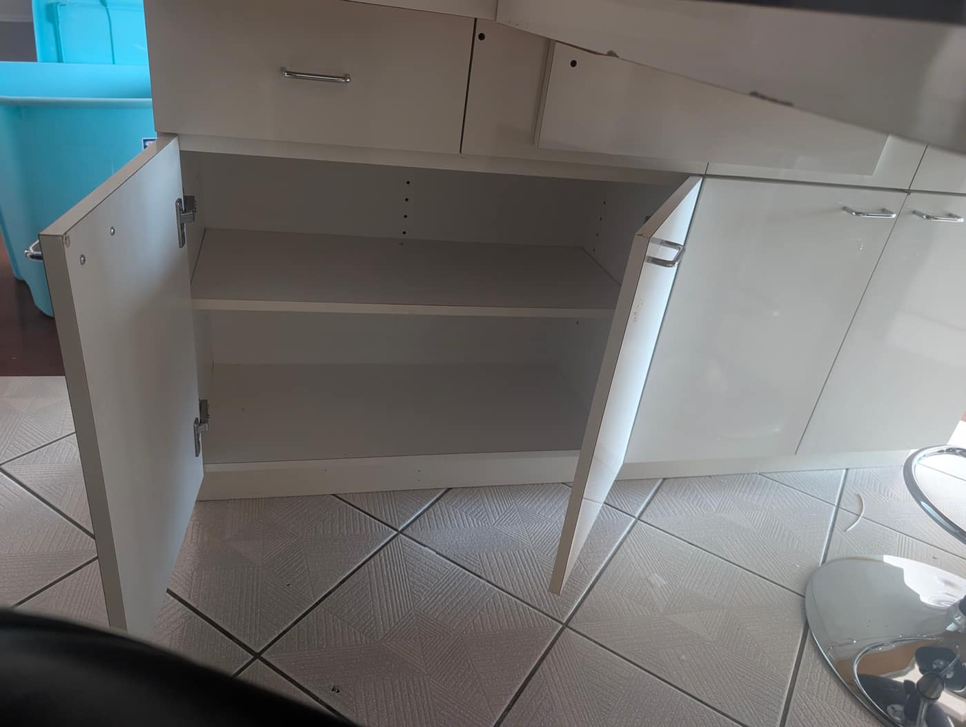 Photo of Base cabinets and drawers